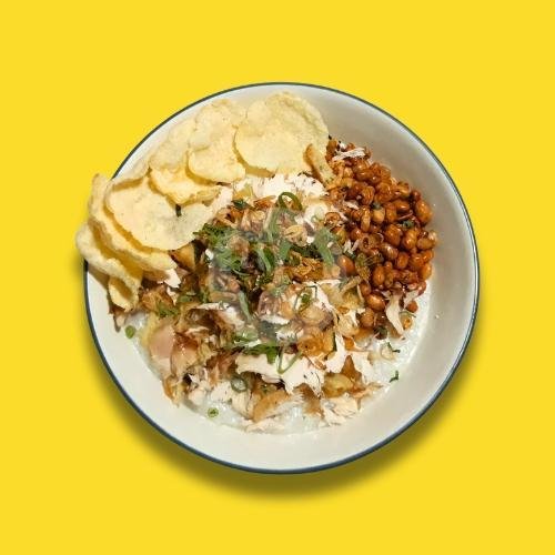 Bubur Ayam Telor menu Bubur Ayam Mang Andi Tea, Banteng