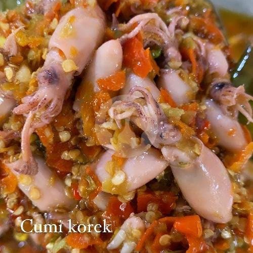 Sambal Cumi Korek/Botol 150g menu Satay Cupu, Gion