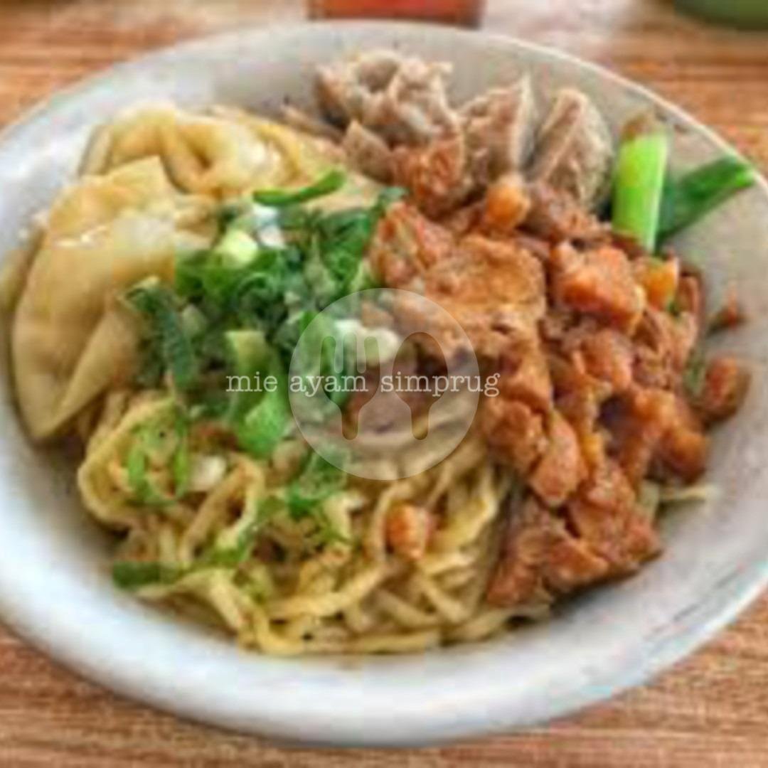 Mie Ayam Bakso menu Mie Ayam Simprug Rel 02, Kebon Jeruk