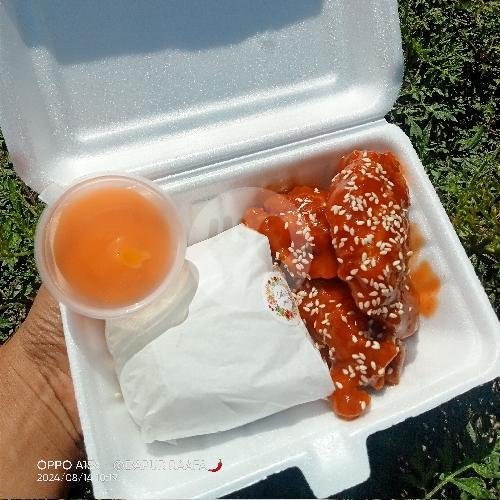 Fire Chicken Wings Tanpa Nasi menu Dapur Raafa, Randegan Sari Driyorejo