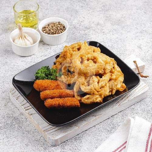 Mix Snack Rame menu Luwe Ricebowl, DR. Sardjito