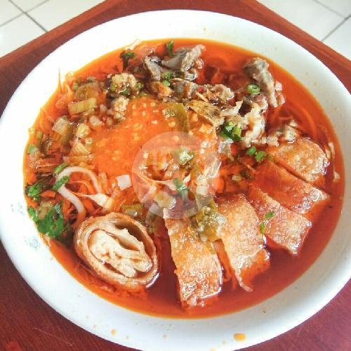 Soto Mie Bogor Daging menu Soto Mie Bogor Haur Jaya Sedap Segar, Masjid Darrusalam Raya