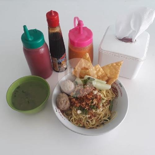 Pangsit Siomay menu Bakso Pangsit 99, Sukun