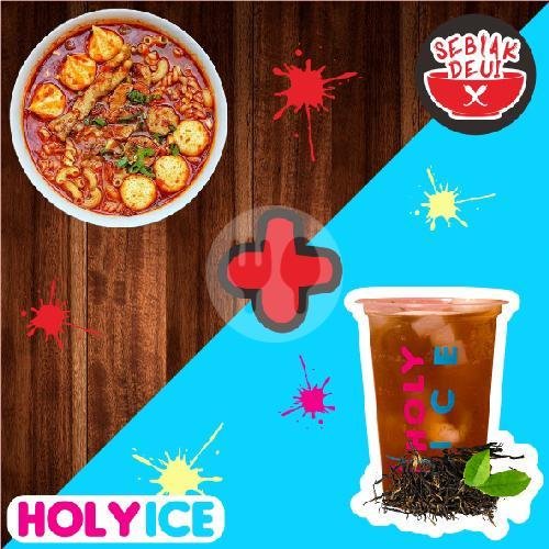 PAKET JUMBO CUMI FLOWER + JASMINE TEA menu Seblak Deui Indonesia, Nologaten