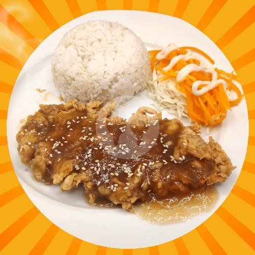 BENTO HEMAT TERIYAKI menu Warung Steak Lada Hitam, Cibeunying Kaler, Sukaluyu