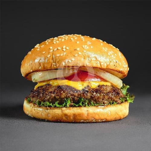 Hollister Riot menu Inlander Burger, Candi Trowulan