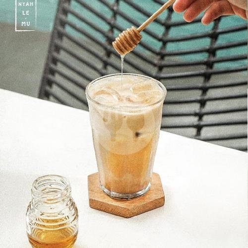 Ginger Bread Latte menu Kopine Tjap Nyah Lemu, Laweyan