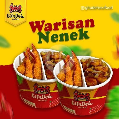 Mix Udang Udang Dasar Cumi menu Gitu Deh Seafood, Cilandak Timur