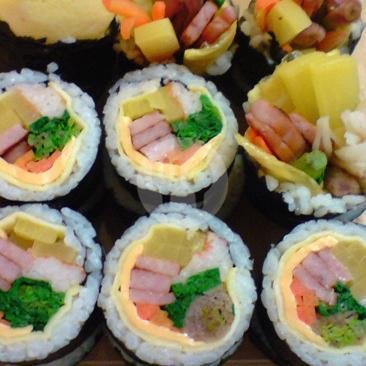 Chese Gimbab menu Kitchen Korea, Obc Foodcourt