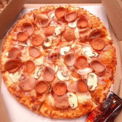 Cheese Deluxe Ukuran Large 30x30 Cm menu Et Veteran Pizza Ulujami Raya