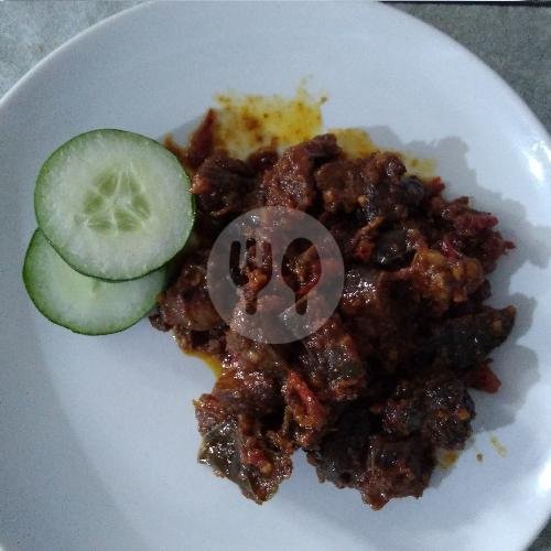 Oseng Usus Ayam Pedas + Nasi menu De Chicken 