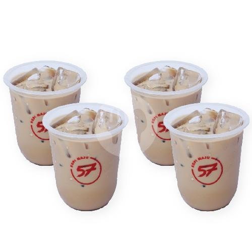 1 Es Kopi Susu+1 Kentang Goreng menu Kopi Maju 57, Rinjani