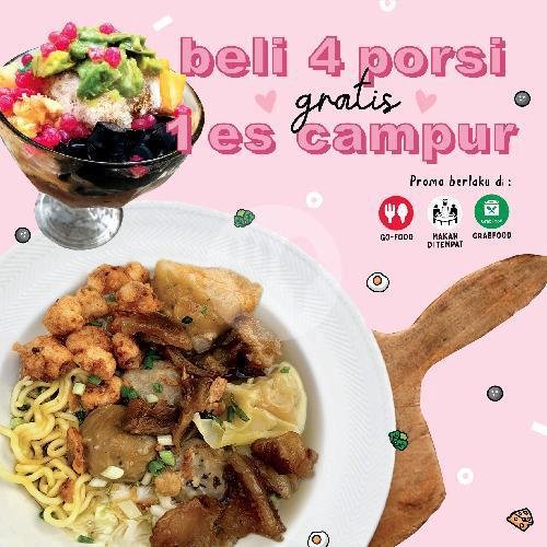 Kombo 2 (4 Porsi Zippp 2, Gratis 1 Es Campur) menu Bakso Zippp, Suko Manunggal
