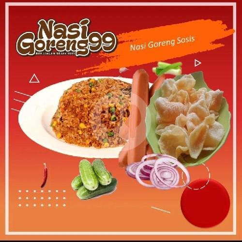 Nasi Goreng Ati Ampela menu Nasi Goreng 99, Taman Saturnus