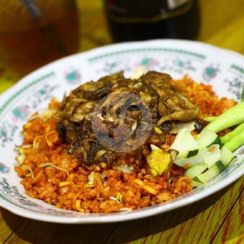 Nasi Putih Rawon menu Warung Cak No Lamongan, Teluk Aru