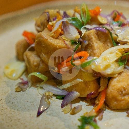 Tahu Cabe Garam menu Vinz Coffee & Resto
