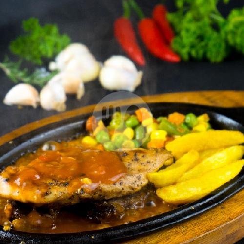 Steak Beef Crispy menu Jm Steak n Milk, Batu