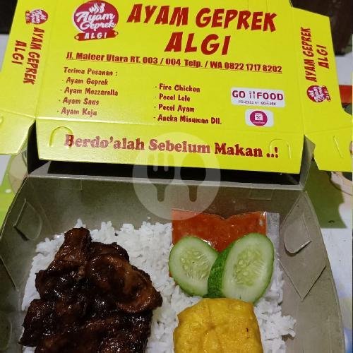 Paket Hemat 2 menu Ayam Geprek Algi, Maleer Utara