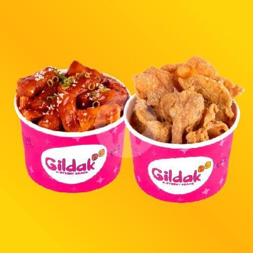 Busan O-Bokki + Han Gang Potato Corn Dak menu Gildak, Puri Anjasmoro