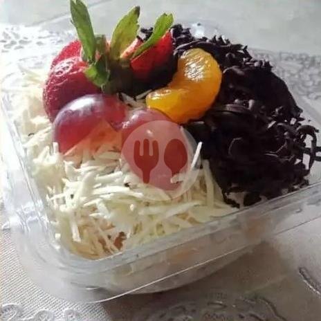 Salad Buah Medium (Coklat) menu Salad Buah Pekalongan, Jenggot Gang 5