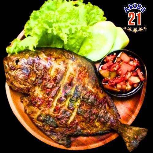 Kerang Dara Rebus + Sambal menu ARIES 21 SEAFOOD, Kalimati Jakarta Utara