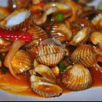 Udang Goreng Tepung menu Seafood Kerang Tumpah Kang Dansek, Lapang Tembak Selatan