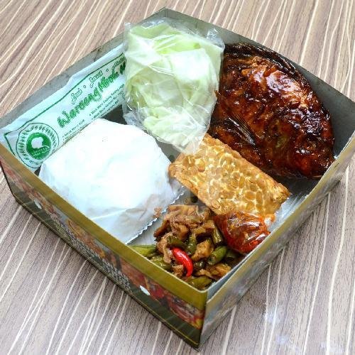 Paket Nila Bakar menu Waroeng Mbok Marni, Penumping