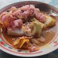 Lontong Gulai Cubadak+telor menu Ampera Pincuran Tujuh, Perintis Kemerdekaan