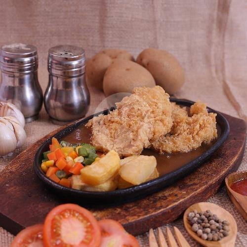 Chicken Ricetea (free Es Teh) menu Logissteak, Cangkiran