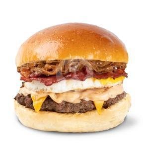 Cheeseburger menu Hanbaga Burgers, Pasaraya Blok M