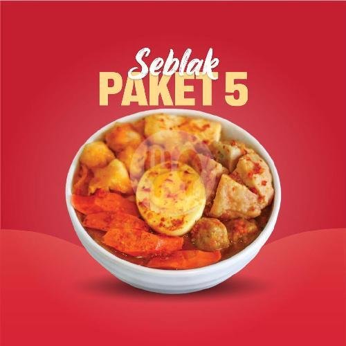 Seblak Paket 6 menu Seblak Pahlawan Jalan Ikan Piranha Atas, Ikan Piranha Atas No 14