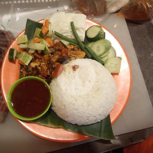 Nasi goreng jengkol menu Nasi Goreng Gila Mas Roni, Kebon Jeruk