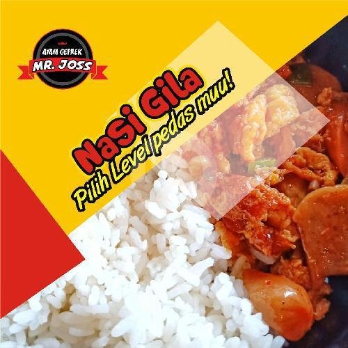 Paket Geprek Combo Moza menu Ayam Geprek Mr Joss, Kol Sugiyono