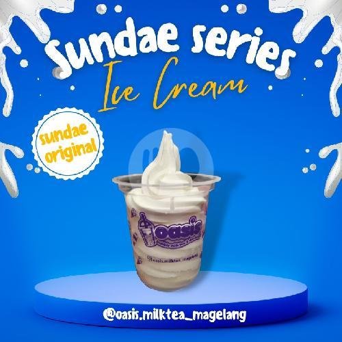 Sundae Bubble Pearl menu Oasis Cozy, Magelang