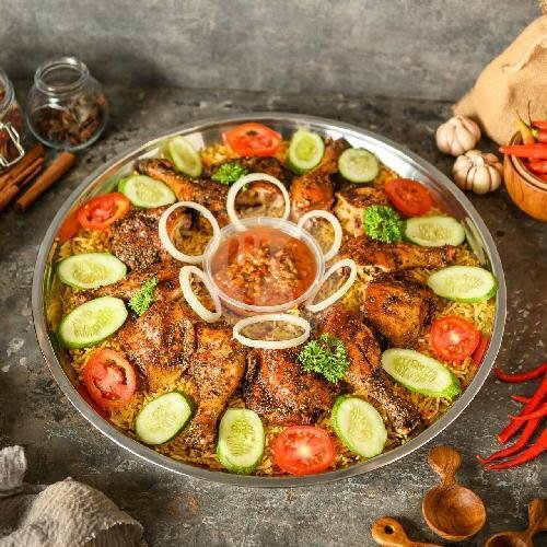 Loyang Kecil Kambing menu Kebuli Ijab Qabul, Loop Plaza Graha Famili