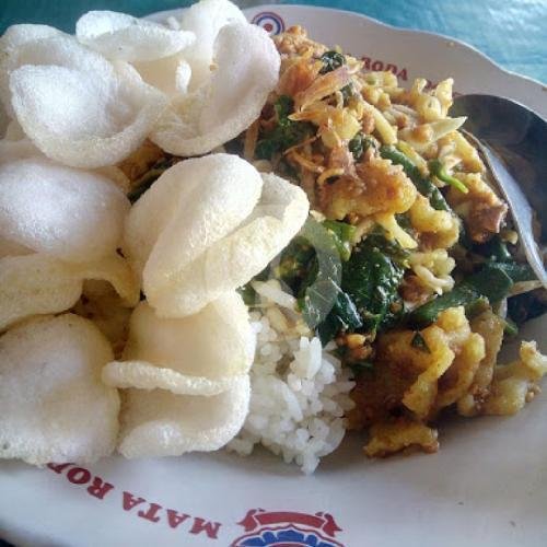 Lotek Nasi menu Lotek Pandega Putri, Depok