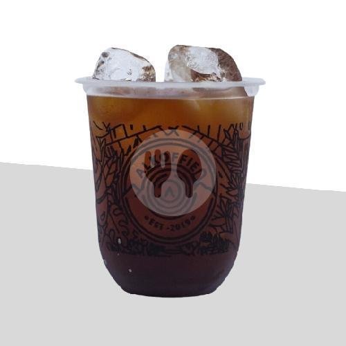 Red Velvet Latte menu Alkoffie, Tembalang