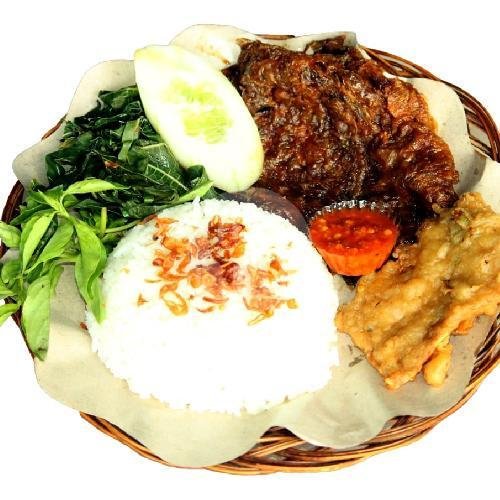 Nasi Telur Bakar Penyet menu Warung Makan Bu Lusi (Special Penyet), Karangasem