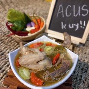 Paket Nasi Ayam Woku menu ACUS Ayam Cumi Udang Sapi Dapur Nusantara, ITC Kosambi