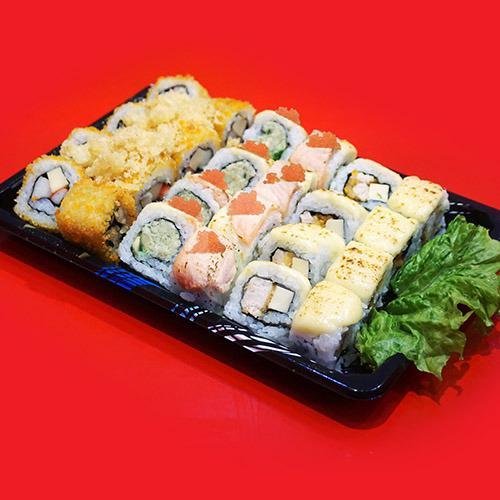 Mini Platter Ichiro menu Ramen n' Sushi Box PGC, Mayjen Sutoyo