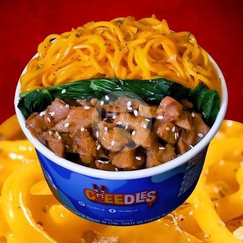 Mie Keju Pedas Polos menu CHEEDLES Mie Keju, Antapani