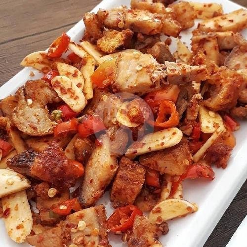 Samcam Pedas Gurih menu Kantin Qiu, Mekarwangi