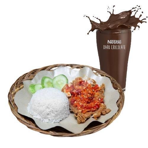 Paket Super Hemat Es Lemon Tea menu GEPREK BROMO, Kanigaran