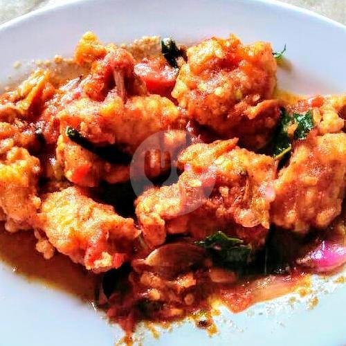 Nasi + Udang Mercon menu Warung Toetoeng, Pogung Baru