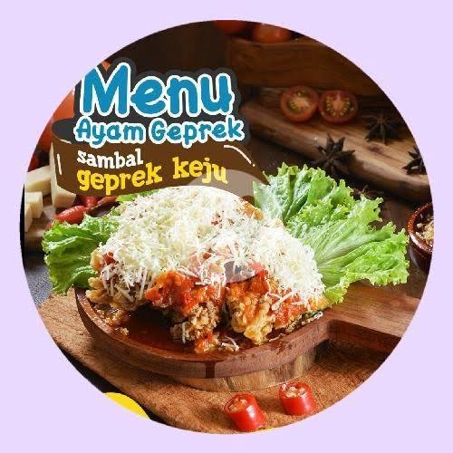 Ayam Geprek Keju Tanpa Nasi menu Ayam Geprek Cinta, Lawang