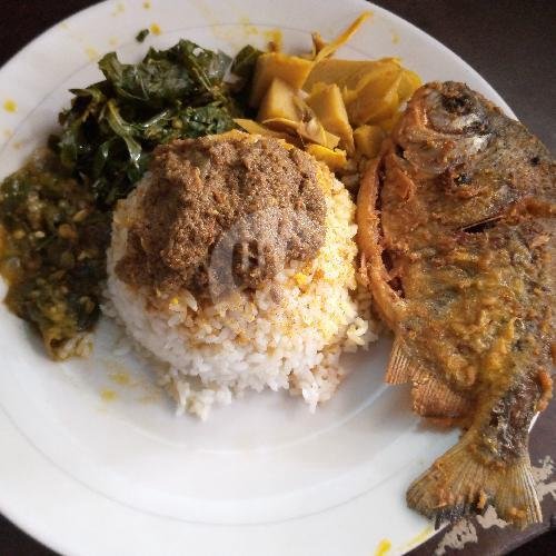 Nasi Ikan Tongkol menu Masakan Padang PERDANA, Gatot Subroto
