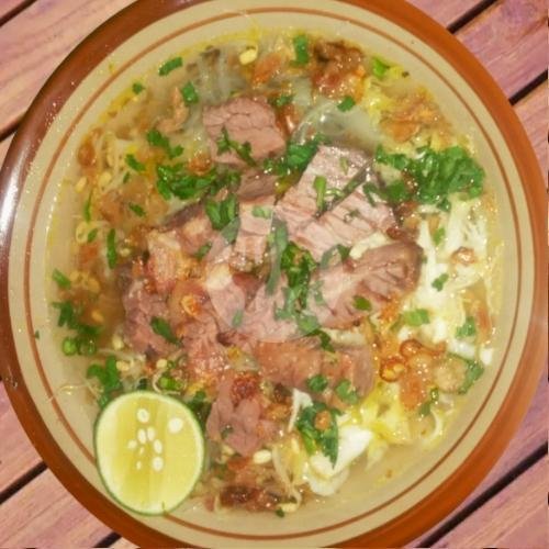 Soto Sapi Tanpa Nasi menu Bubur Ayam Ilham, Kuliner Sardjito