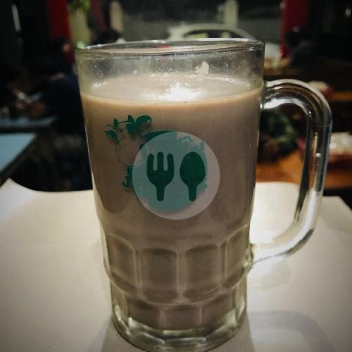 Susu Kopi menu Kedai Susu murni Pak Jangkung - Sinduadi