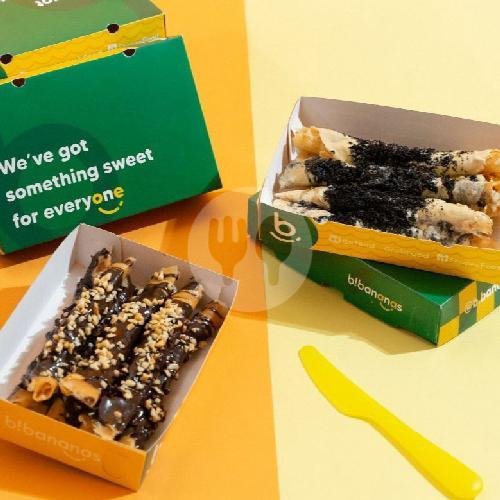 2 Box Banana Roll menu B Bananas Surabaya, Gubeng Airlangga