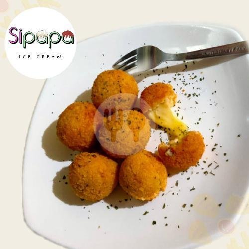 Sop Durian Coco Vanilla Ice Cream menu Sipapa Ice Cream Dessert, Croffle & Waffle, Warga Raya